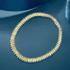 84ctw Radiant Cut Yellow Sapphire Statement Necklace 