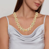58ctw White Sapphire Infinity Statement Necklace
