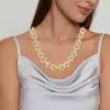 58ctw White Sapphire Infinity Statement Necklace