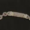 58ctw White Sapphire Infinity Statement Necklace