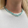 57ctw Pear Cut Paraiba Tourmaline Statement Necklace
