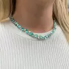 57ctw Pear Cut Paraiba Tourmaline Statement Necklace
