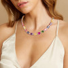 116ctw Cushion Cut Multicolor Sapphire Statement Necklace