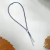 36ctw Round Cut Bolo Statement Necklace