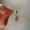 4.5ctw Round Cut White Sapphire Art Deco Pendant Necklace