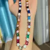 80ctw Multicolor Sapphire and Opal Rainbow Necklace