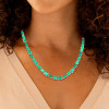35ctw Multi-cut Emerald Statement Necklace