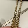 20ct Huge Cushion Cut White Sapphire Link Chain Necklace