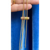 Rainbow Sapphire Cylinder Pendant Bolo Bracelet/Necklace