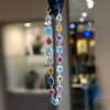 120ctw Multi-shaped Firework Cut Multicolor Statement Necklace