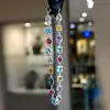120ctw Multi-shaped Firework Cut Multicolor Statement Necklace