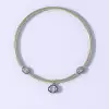11ctw Oval Cut Vintage Pendant Torque Necklace