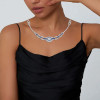 30ctw Marquise Cut Art-deco Vintage Statement Necklace