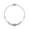 30ctw Marquise Cut Art-deco Vintage Statement Necklace
