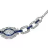 30ctw Marquise Cut Art-deco Vintage Statement Necklace