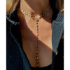 4.5ctw Multi-cut White Sapphire Dainty Y Necklace