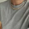 14ctw Round Cut Matte Vintage Collar Necklace