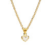 3ct Cushion Cut Aquamarine Pendant Necklace
