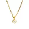 3ct Cushion Cut Aquamarine Pendant Necklace