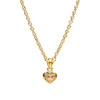3ct Cushion Cut Aquamarine Pendant Necklace