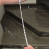16ctw Pear and Round Cut Layered Necklace Set