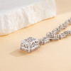 130ctw Huge Emerald and Asscher Cut Statement Necklace