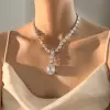 130ctw Huge Emerald and Asscher Cut Statement Necklace