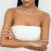 50ctw Round Cut Button Back Georgian style Rivière Necklace