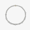 50ctw Round Cut Button Back Georgian style Rivière Necklace