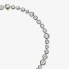50ctw Round Cut Button Back Georgian style Rivière Necklace