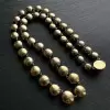 80ctw Cushion and Round Cut Victorian Style Rivière Necklace
