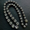 80ctw Cushion and Round Cut Victorian Style Rivière Necklace