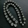 80ctw Cushion and Round Cut Victorian Style Rivière Necklace