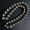 80ctw Cushion and Round Cut Victorian Style Rivière Necklace