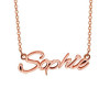 Personalized Classic Name Necklace in 14k Gold Plating