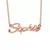 Personalized Classic Name Necklace in 14k Gold Plating