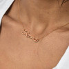 Personalized Classic Name Necklace in 14k Gold Plating