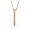 Bar Name Necklace in 14k Gold Plating