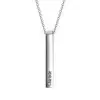 Bar Name Necklace in 14k Gold Plating