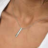 Bar Name Necklace in 14k Gold Plating