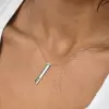 Bar Name Necklace in 14k Gold Plating