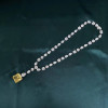 23ct Princess Cut Yellow Sapphire Pendant Necklace 