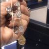 Halo Heart Exquisite Cut Gemstone Necklace