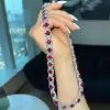 120ctw Halo Oval Cut Ruby Luxury Vintage Statement Necklace