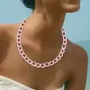 120ctw Halo Oval Cut Ruby Luxury Vintage Statement Necklace
