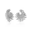 Contemporary Style Clustered Firework Statement Earrings