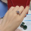 Handmade 2.0 CT 8-Prong Round Cut  Engagement Ring in Sterling Silver
