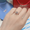 2ct Round Cut White Sapphire Engagement Ring