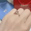 2ct Round Cut White Sapphire Engagement Ring