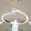 Two-tone Emerald & Round Cut Open Bracelet